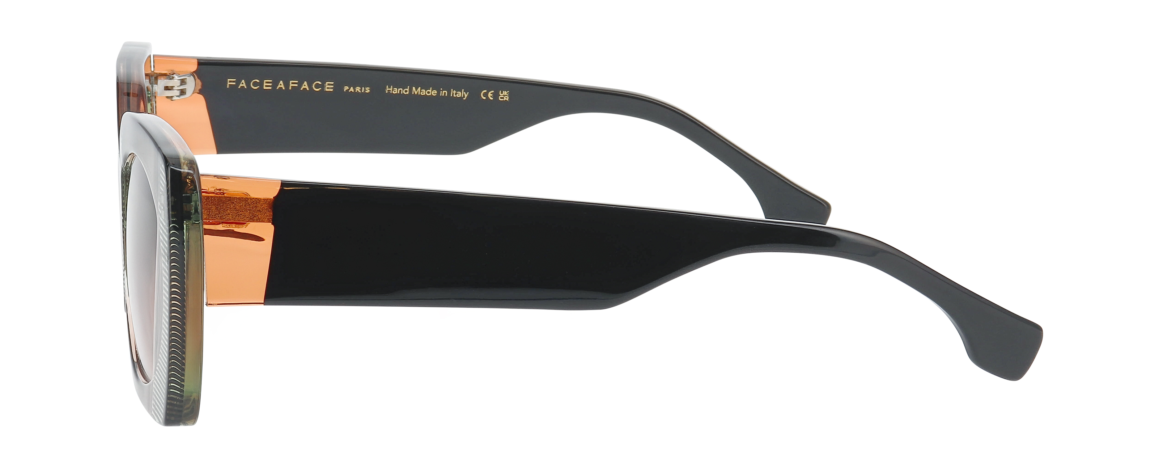 ☆ FACE a FACE　paris　ORAGE COL 907 ☆ Face a Face™ MATICS 2 9072 52 Ultra Fluo Orange Eyeglasses