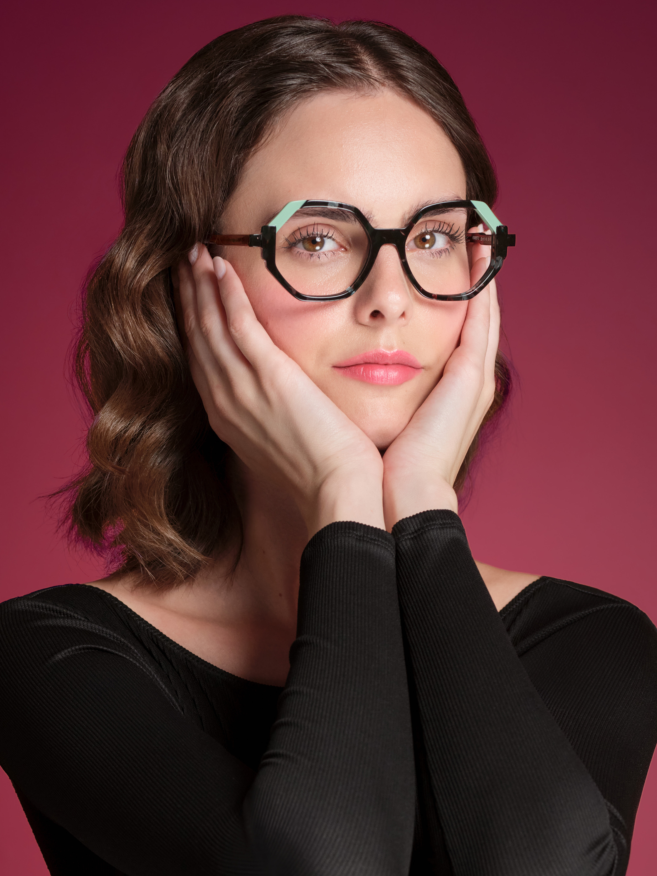 ☆ FACE a FACE　paris　ORAGE COL 907 ☆ Face A Face® PLEATS 1 Geometric Eyeglasses - EuroOptica